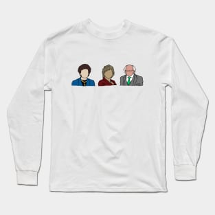 Two Marys and a Michael - Presidential - Modern Irish Presidents Long Sleeve T-Shirt